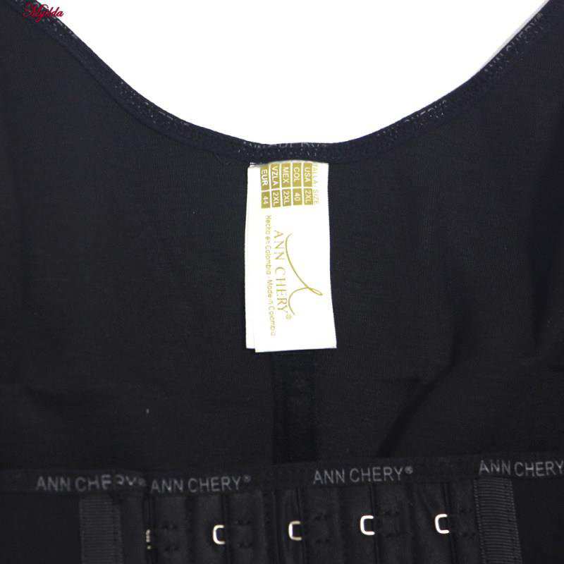 گن زنانه مدل 9 فنره و 6 قزن زیرسینه رنگ مشکی آن چری ماییلدا