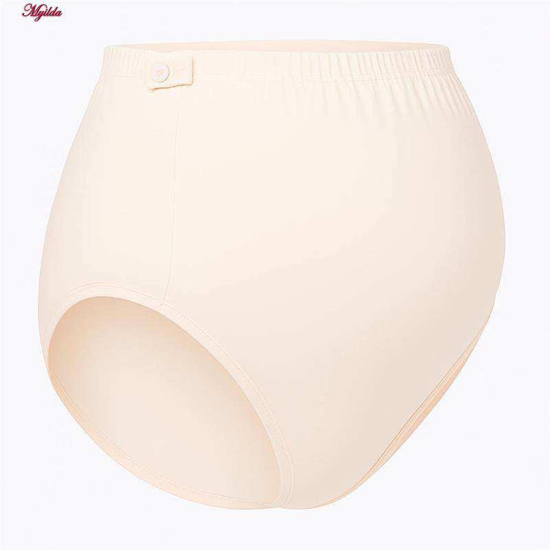 شورت بارداری رنگ صورتی و کرم ماییلدا مدل 5396-2 بسته 2 عددی