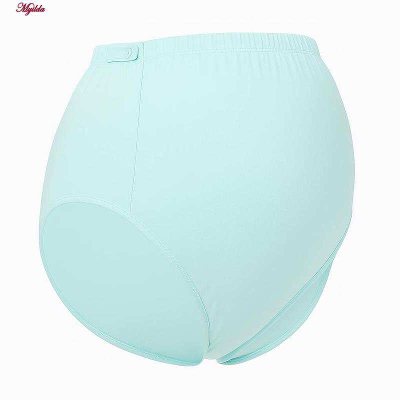 شورت بارداری رنگ آبی و لیمویی ماییلدا مدل 5396-2 بسته 2 عددی