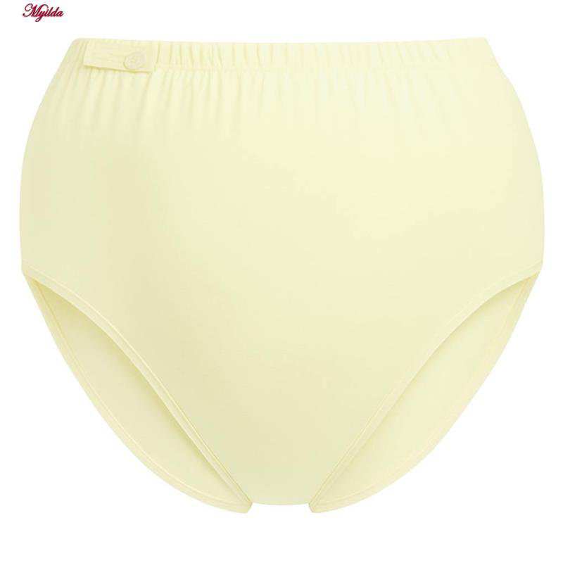 شورت بارداری رنگ آبی و لیمویی ماییلدا مدل 5396-2 بسته 2 عددی