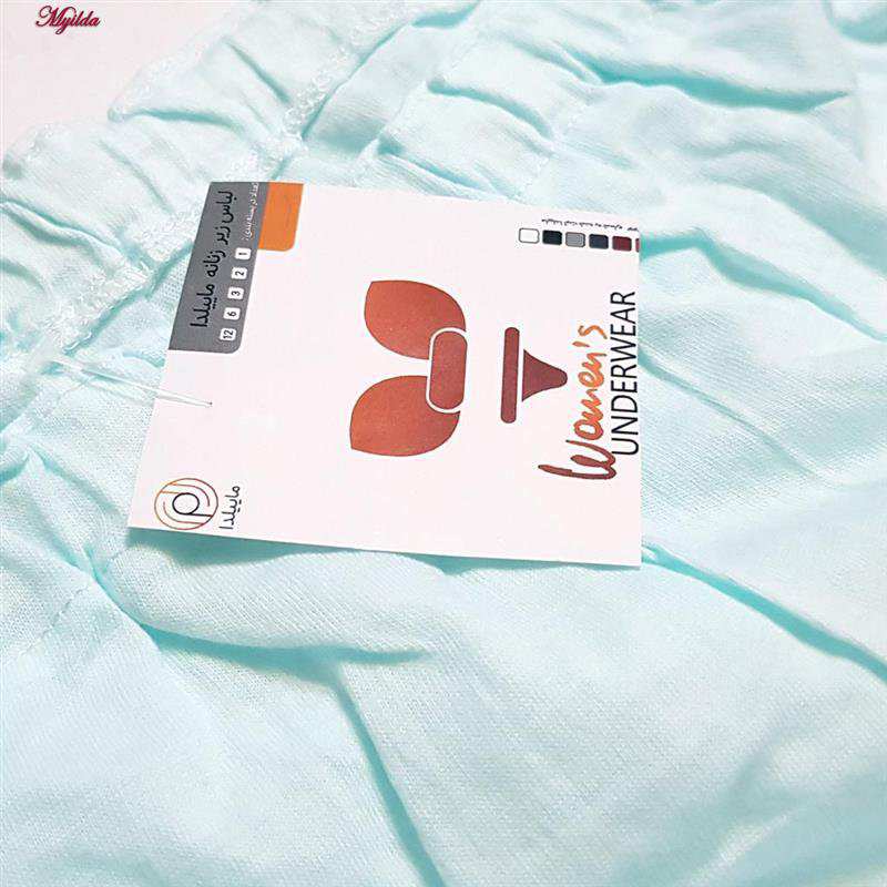 شورت بارداری رنگ آبی و لیمویی ماییلدا مدل 5396-2 بسته 2 عددی