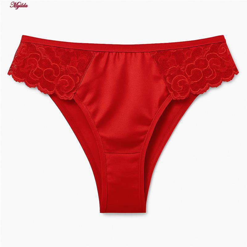 ست شورت و سوتین زنانه رنگ قرمز مدل فنردار بی یو تی کد 5401 ماییلدا