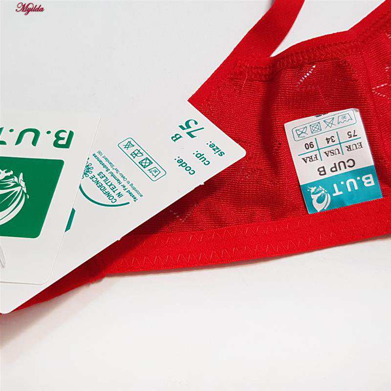 ست شورت و سوتین زنانه رنگ قرمز مدل فنردار بی یو تی کد 5401 ماییلدا