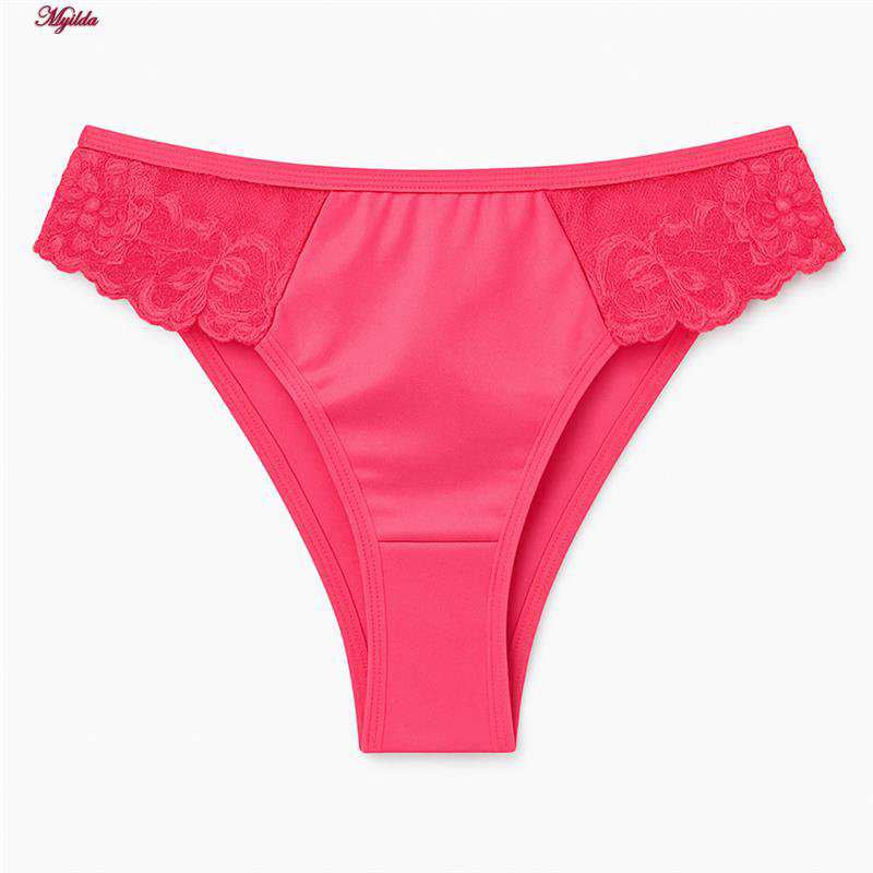 ست شورت و سوتین زنانه رنگ صورتی جیغ مدل فنردار بی یو تی کد 5401 ماییلدا