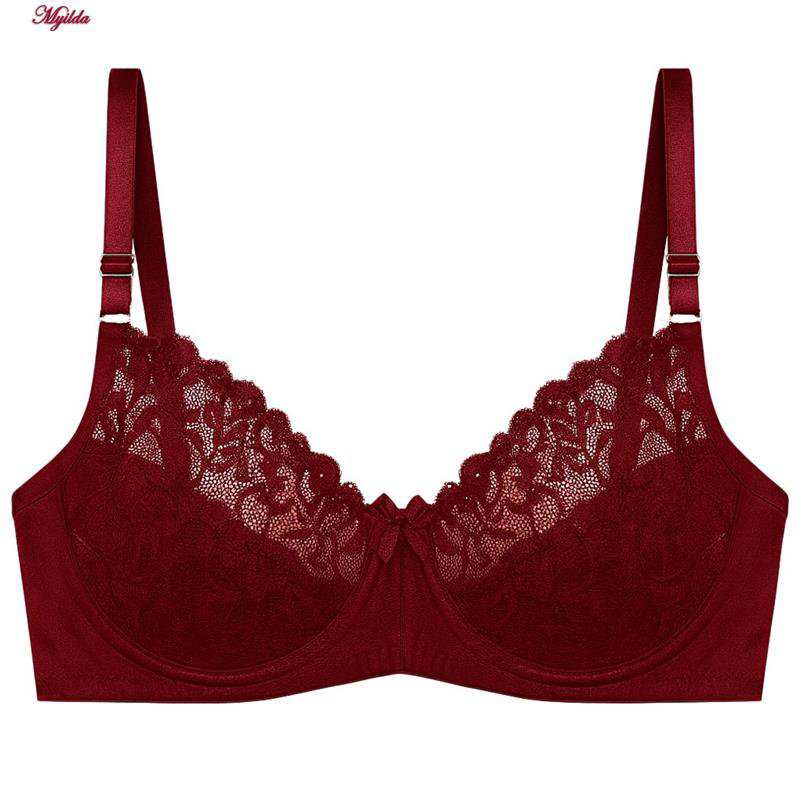 ست شورت و سوتین زنانه رنگ زرشکی مدل فنردار بی یو تی کد 5401 ماییلدا