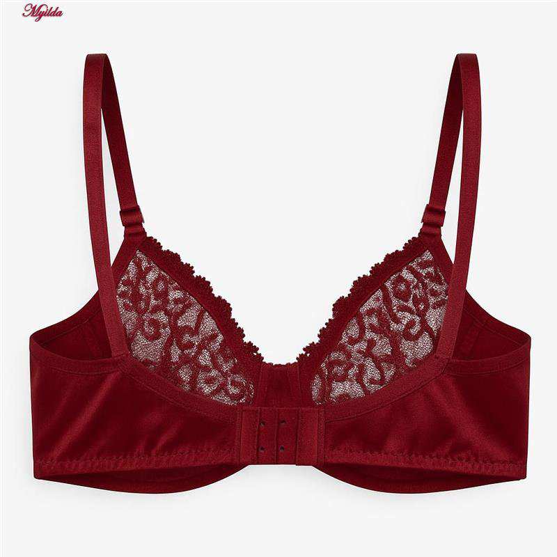 ست شورت و سوتین زنانه رنگ زرشکی مدل فنردار بی یو تی کد 5401 ماییلدا