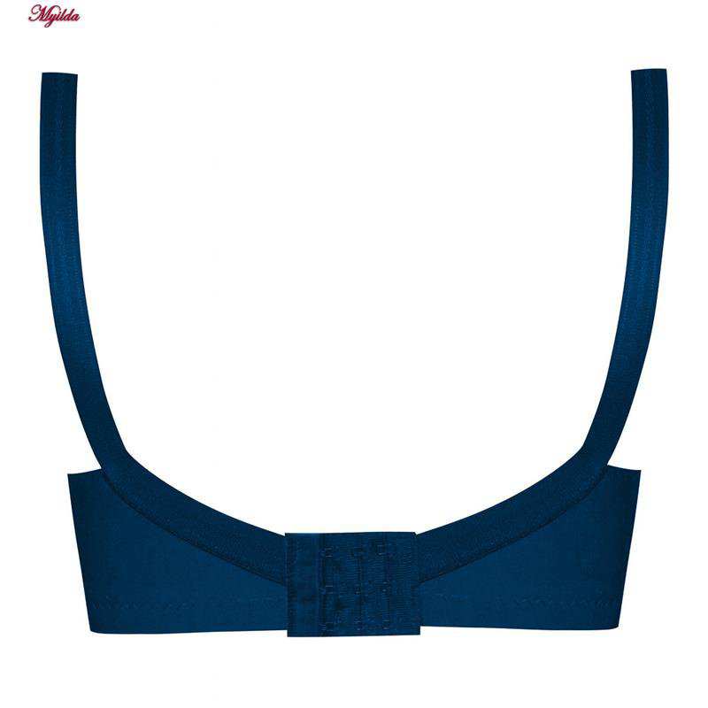 سوتین بدون فنر زنانه مادامی رنگ کاربنی ماییلدا مدل 5038