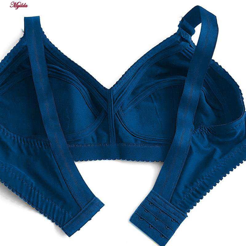 سوتین بدون فنر زنانه مادامی رنگ کاربنی ماییلدا مدل 5038