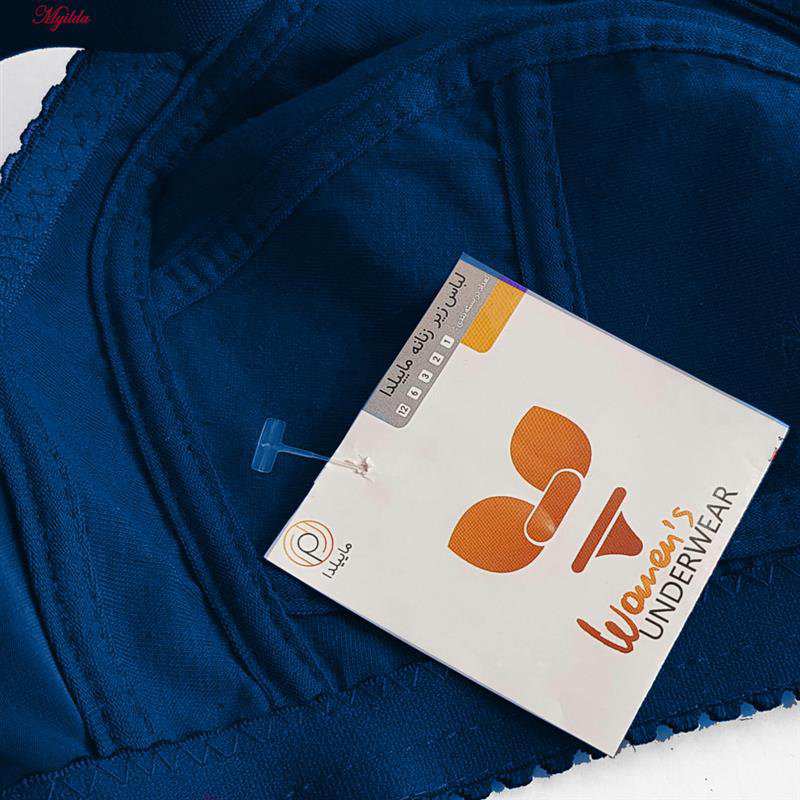 سوتین بدون فنر زنانه مادامی رنگ کاربنی ماییلدا مدل 5038