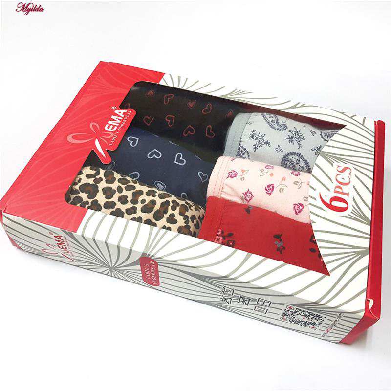 شورت زنانه اما مدل 5410-4045 بسته 6 عددی ماییلدا