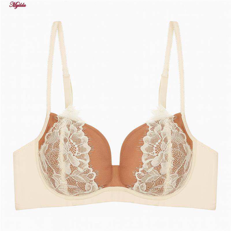 ست شورت و سوتین زنانه مدل بدون فنر رنگ گلبهی کد 5407-1313 ماییلدا