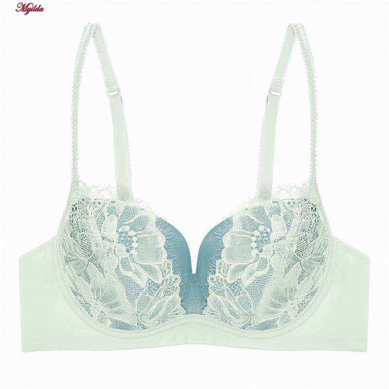 ست شورت و سوتین زنانه مدلاسفنجی بدون فنر رنگ آبی کد 5407-1313 ماییلدا