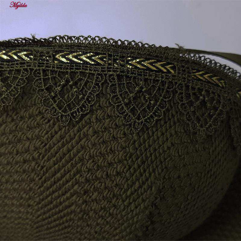 سوتین اسفنجی زنانه مدل بدون فنر رنگ سبز 5405-3513 ماییلدا