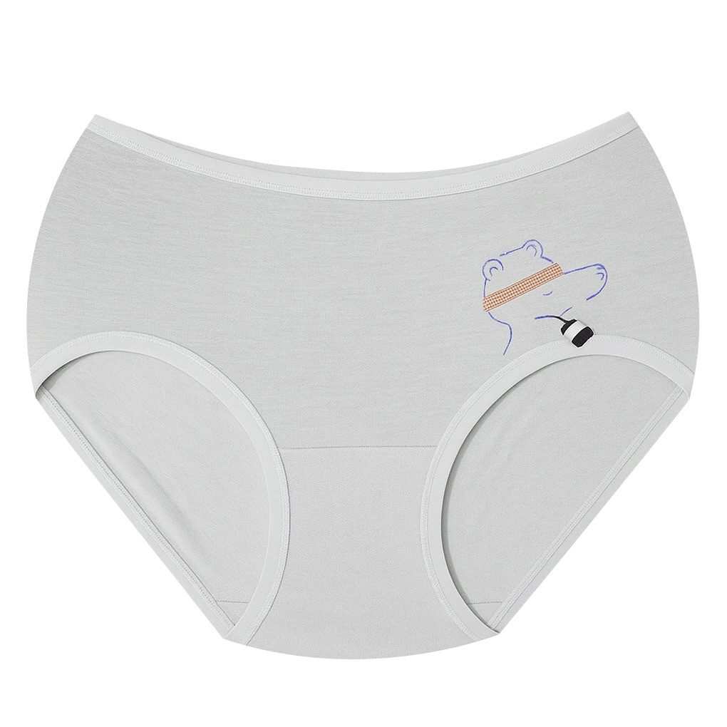 شورت زنانه خرسی رنگ طوسی مدل 5403-6626 ماییلدا