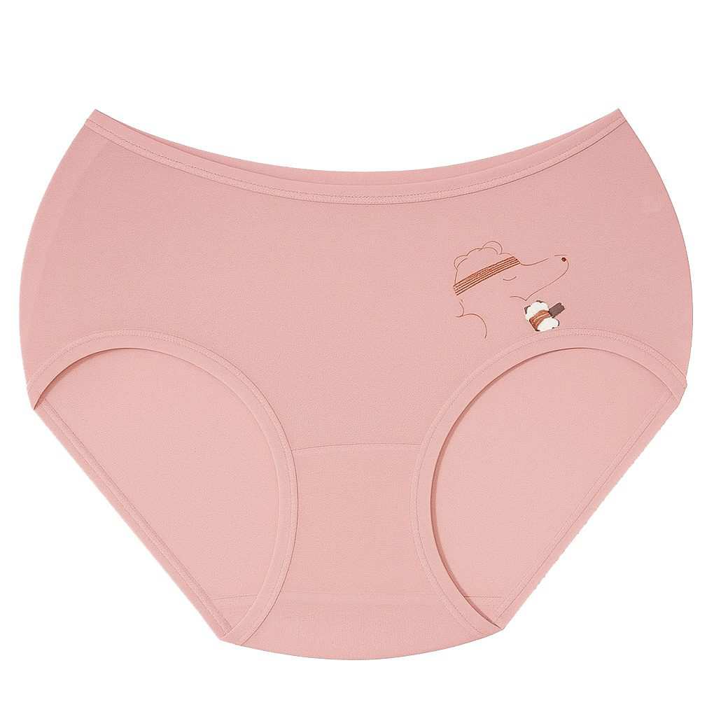 شورت زنانه خرسی رنگ گلبهی مدل 5403-6626 ماییلدا