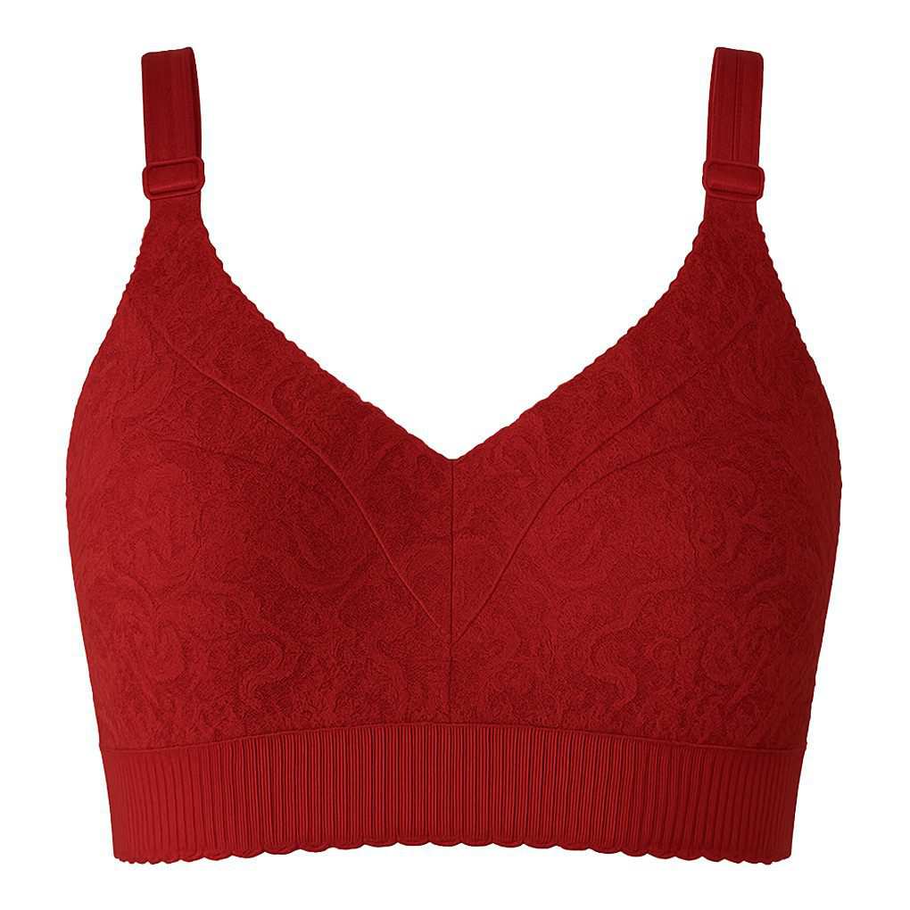 سوتین بدون فنر زنانه رنگ قرمز ماییلدا مدل 5413