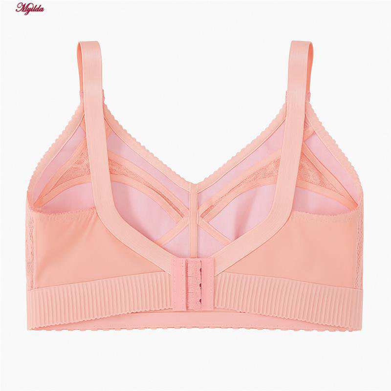 سوتین بدون فنر زنانه رنگ گلبهی ماییلدا مدل 5413