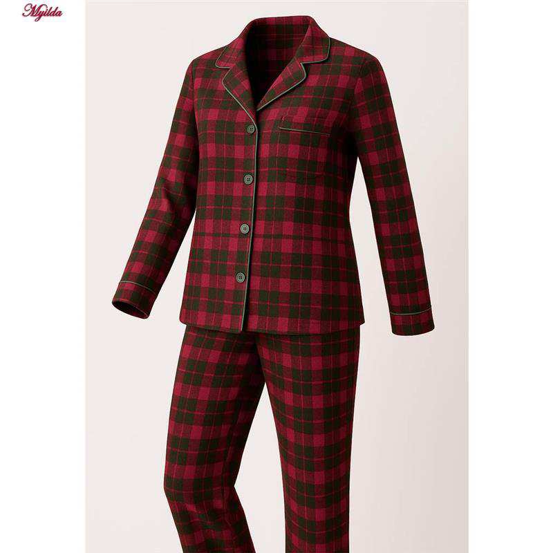 ست بلوز آستین بلند و شلوار راحتی زنانه مدل 5377 ماییلدا