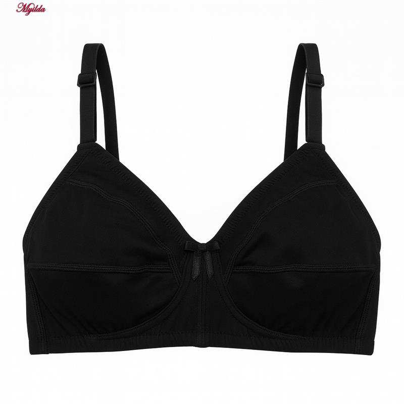 سوتین بدون فنر زنانه رنگ مشکی ماییلدا کد 5437