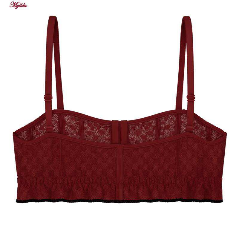 ست شورت و نیم تنه زنانه مدل فنردار رنگ قرمز ماییلدا کد 5432-606