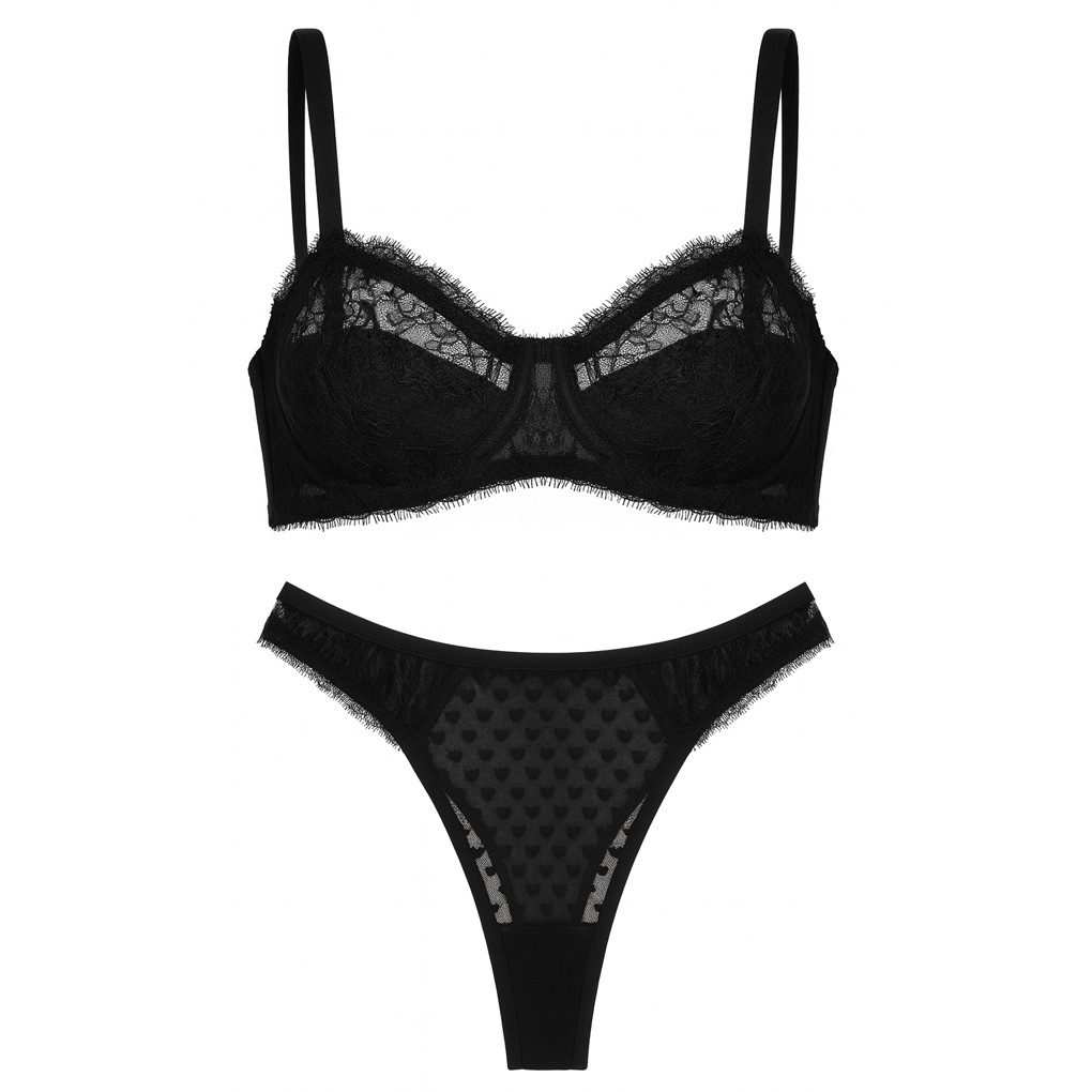 ست شورت و سوتین زنانه کارنا رز مدل فنردار کد 5428 ماییلدا