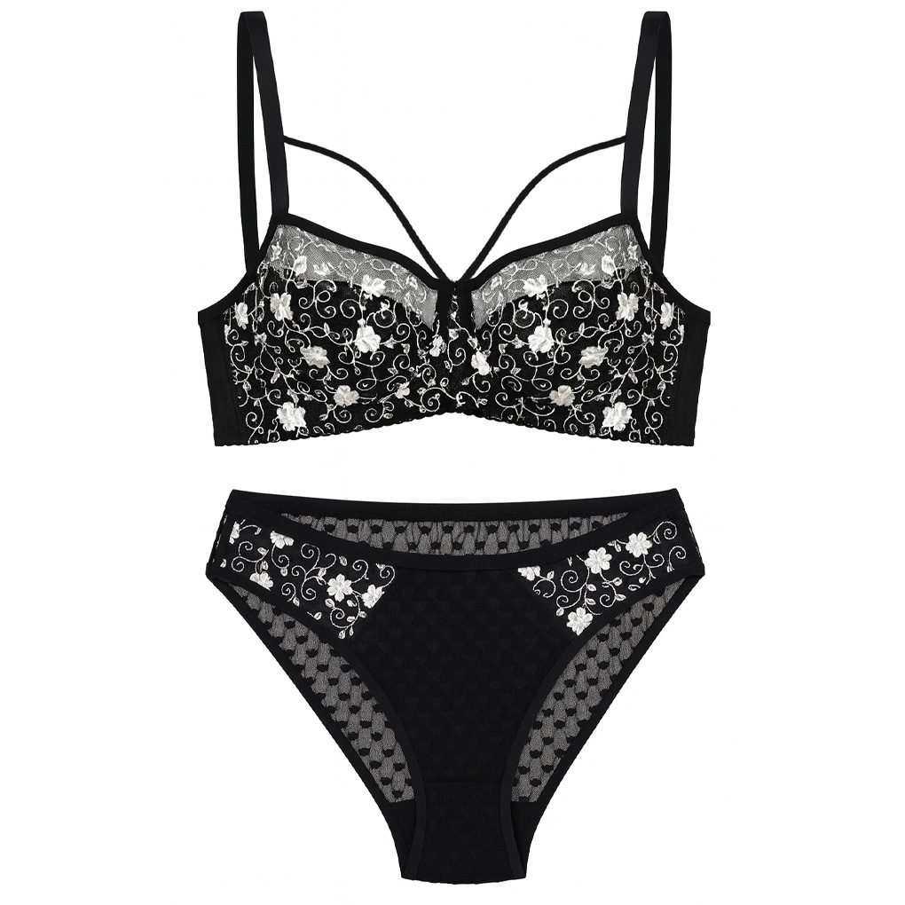 ست شورت و سوتین زنانه کارنا رز مدل فنردار کد 5426 ماییلدا