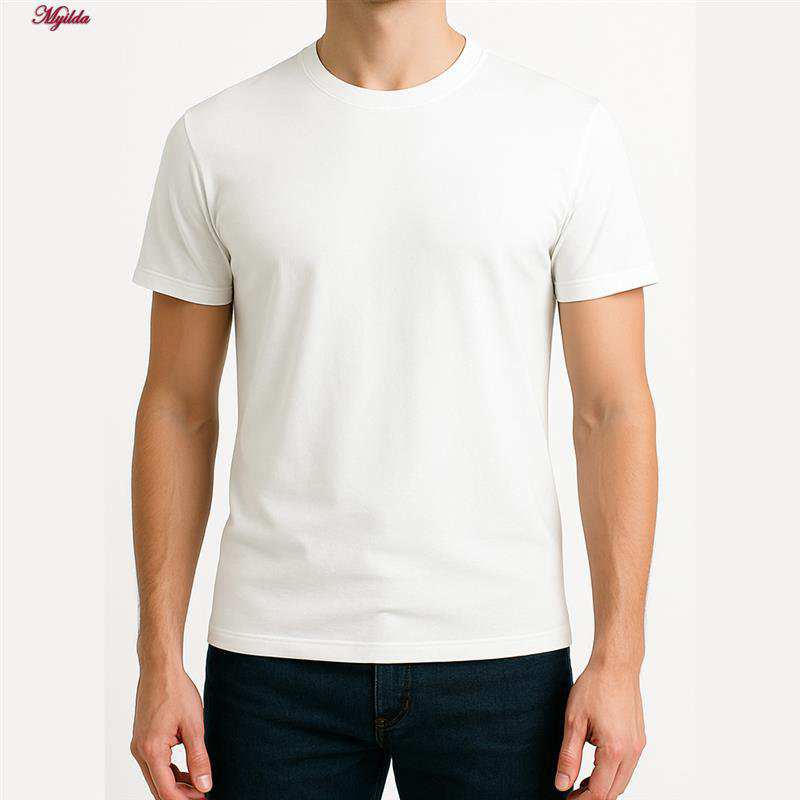 تیشرت آستین کوتاه مردانه برهان تن پوش مدل پنبه ای کد 1022 ماییلدا