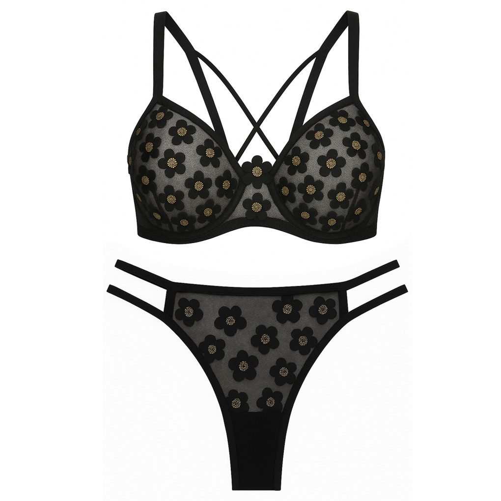 ست شورت و سوتین زنانه کارنا رز مدل فنردار کد 5427 ماییلدا