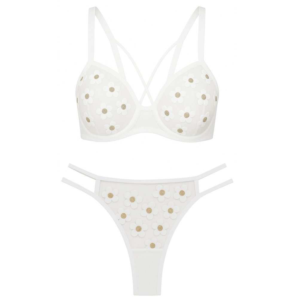 ست شورت و سوتین زنانه کارنا رز مدل فنردار کد 5427 ماییلدا