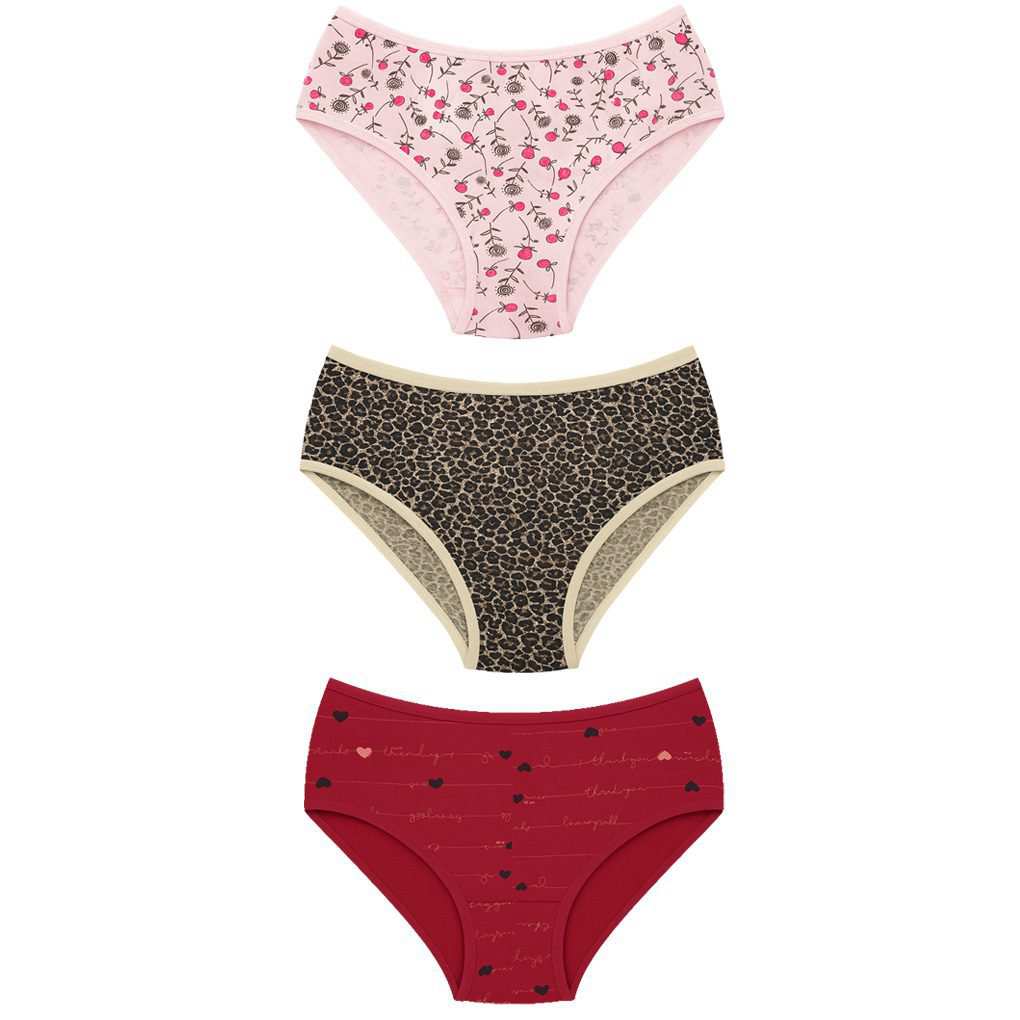 شورت زنانه اما مدل 5412-4045 بسته 3 عددی ماییلدا