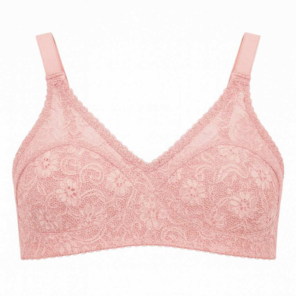 سوتین بدون فنر زنانه رنگ صورتی ماییلدا مدل 5414