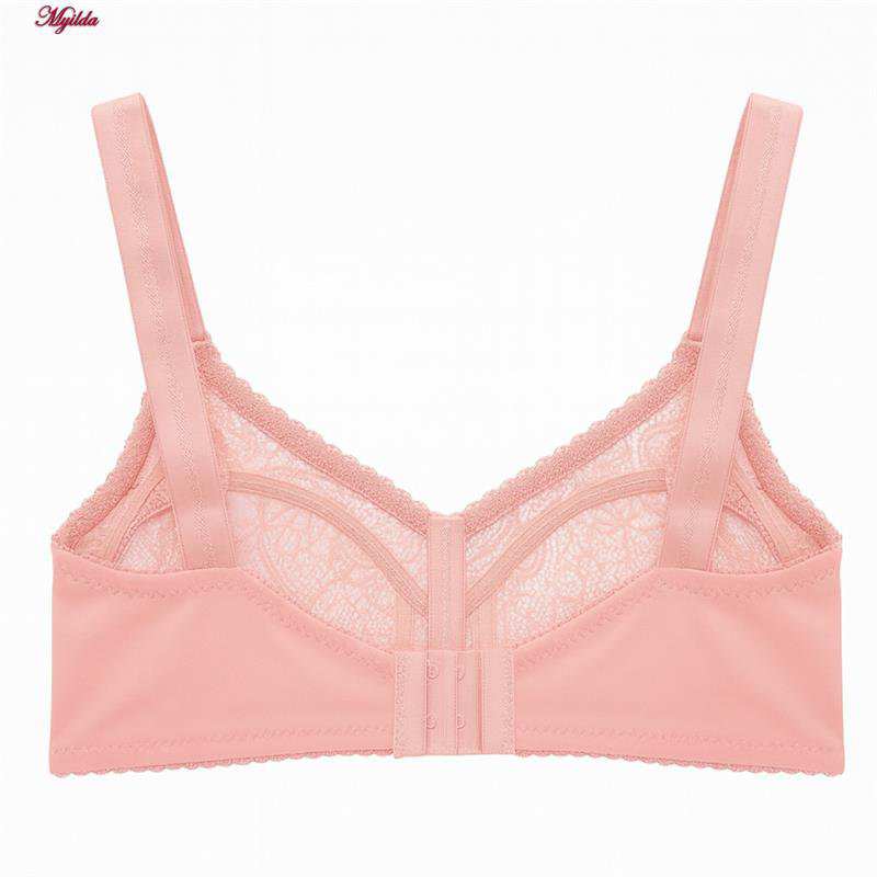 سوتین بدون فنر زنانه رنگ صورتی ماییلدا مدل 5414