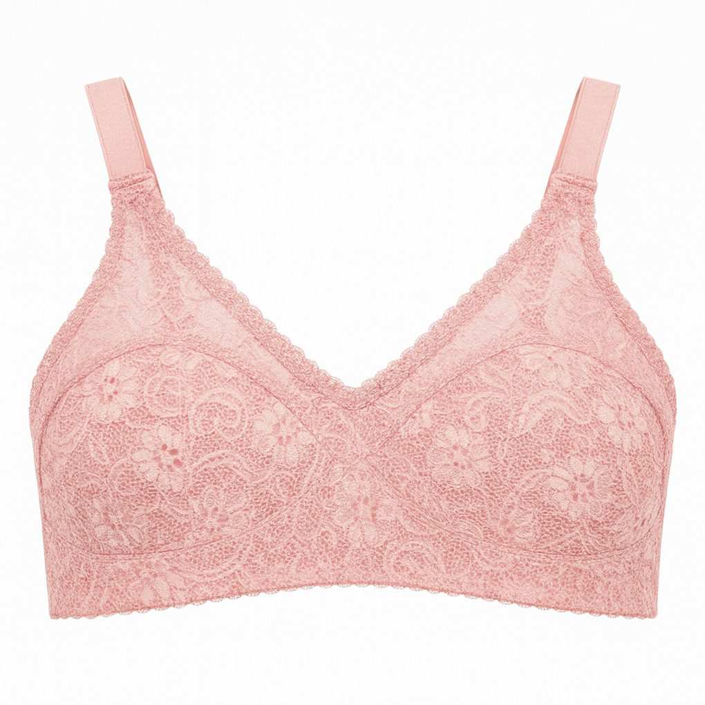 سوتین بدون فنر زنانه رنگ صورتی ماییلدا مدل 5414