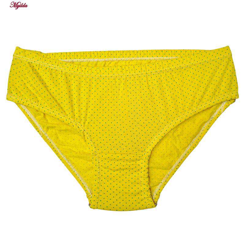 شورت زنانه مدل نخی طرح خال خالی کد 471 بسته 6 عددی ماییلدا