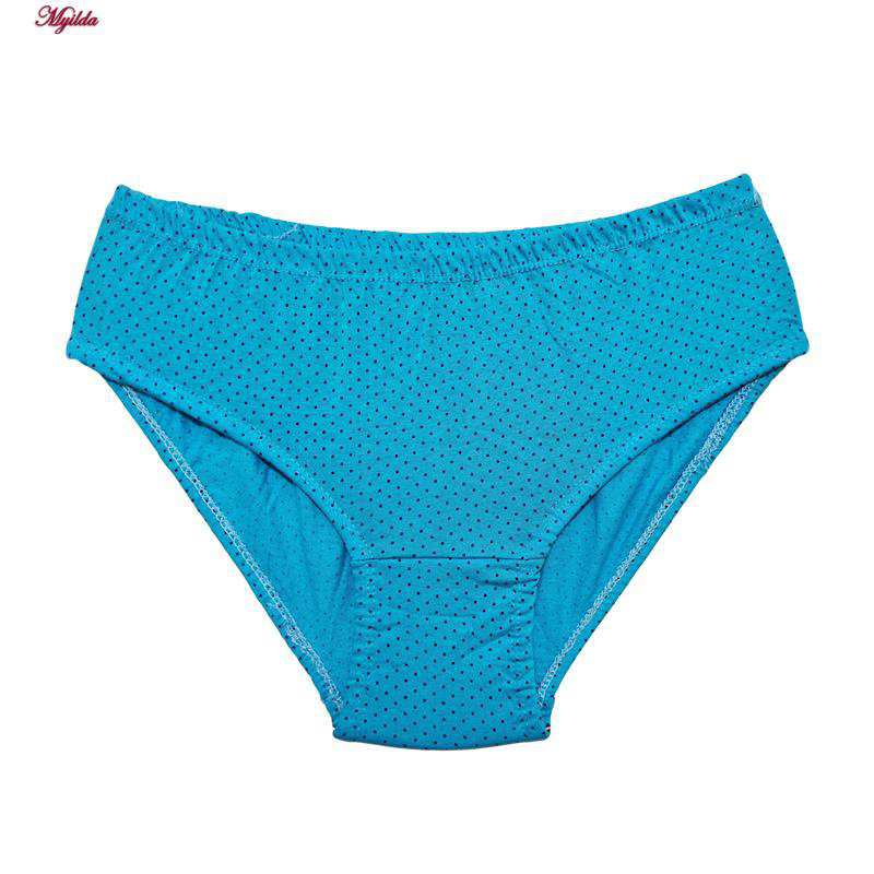 شورت زنانه مدل نخی طرح خال خالی کد 471 بسته 6 عددی ماییلدا