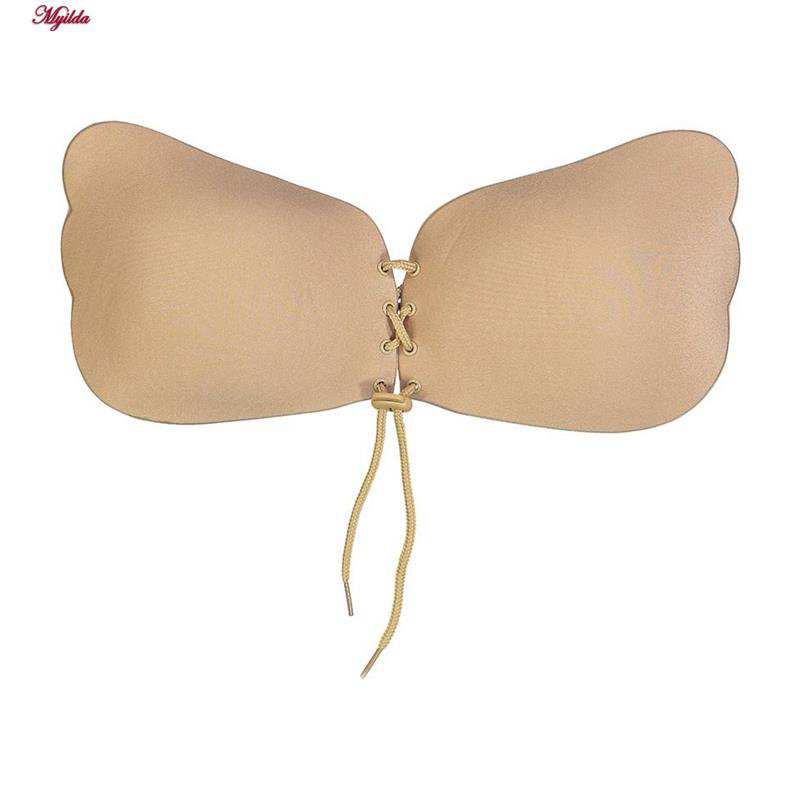 سوتین چسبی مدل پروانه ای کرم ماییلدا