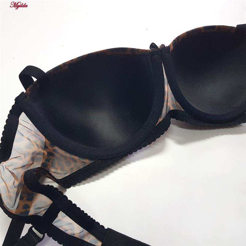 ست شورت و سوتین زنانه شارمین مدل جکدار فنردار پلنگی کد 5457-1066 ماییلدا