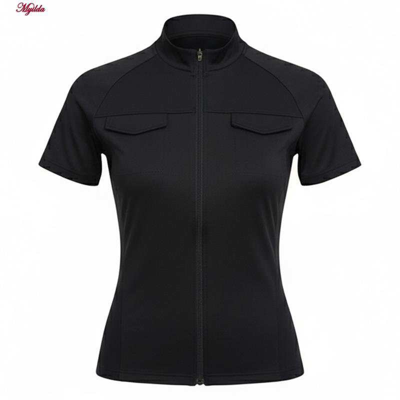 تی شرت ورزشی آستین کوتاه زنانه مدل 5489-580 ماییلدا