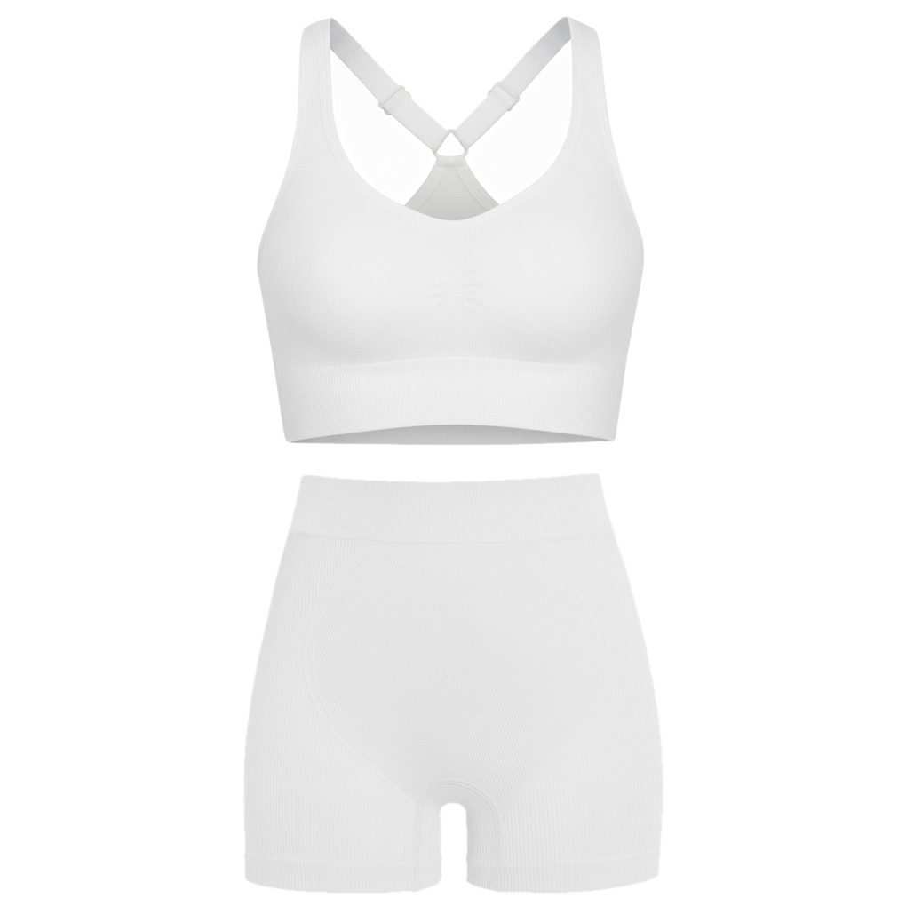 ست نیم تنه و شلوارک ورزشی زنانه ماییلدا مدل 5472-10411