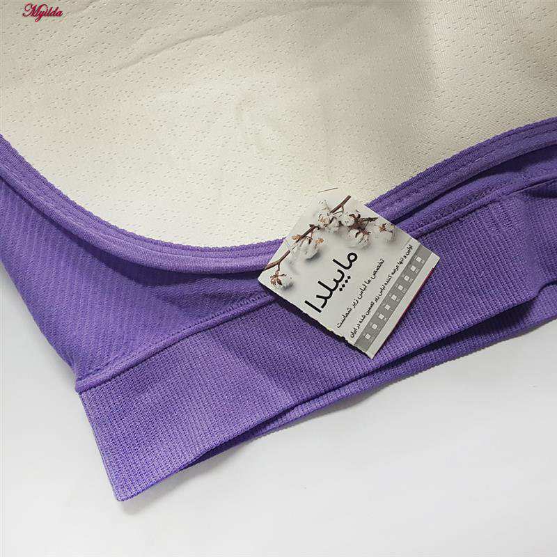 ست نیم تنه و شلوارک ورزشی زنانه ماییلدا مدل 5472-10411