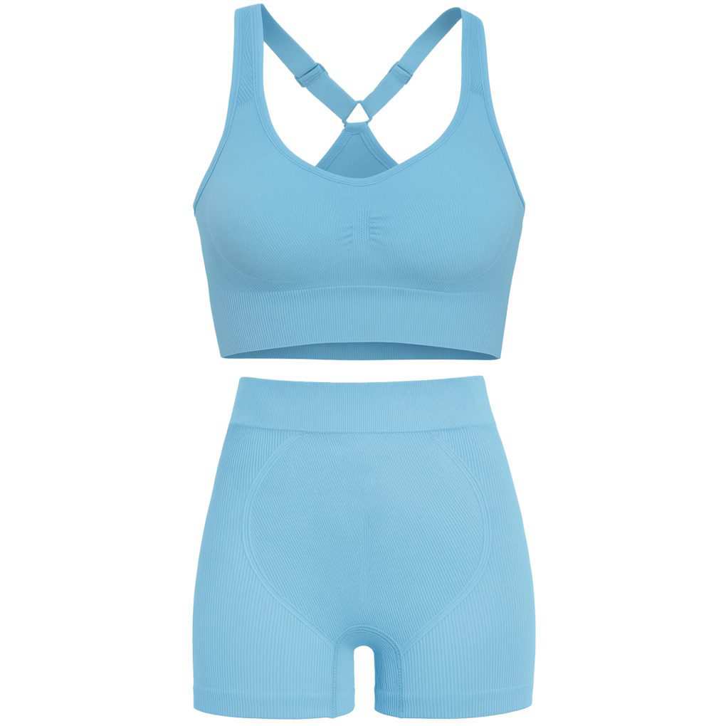 ست نیم تنه و شلوارک ورزشی زنانه ماییلدا مدل 5472-10411