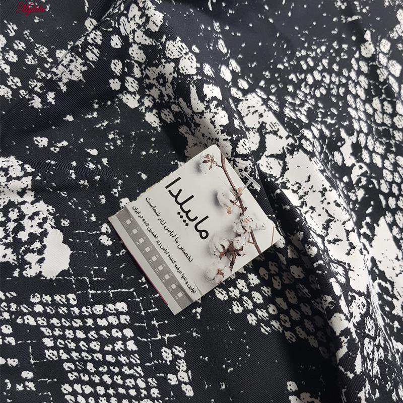 شورت زنانه ماییلدا مدل لیزری فاق بلند کد 5450-7