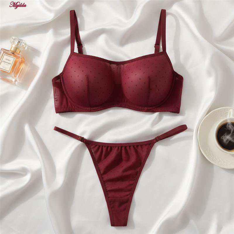 ست شورت و سوتین زنانه براگور مدل فنردار تاپی کد 5462-2030 ماییلدا