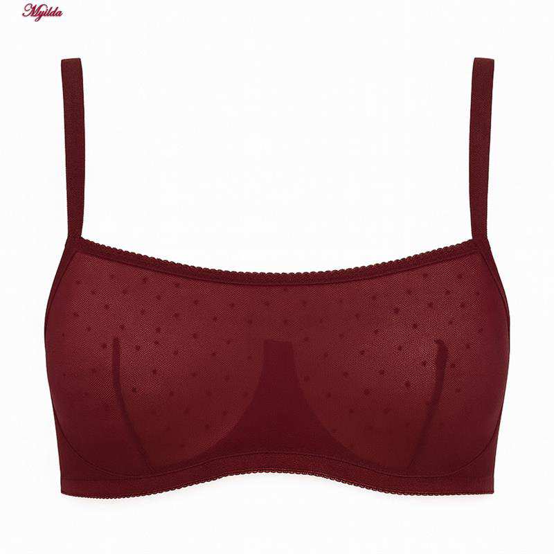 ست شورت و سوتین زنانه براگور مدل فنردار تاپی کد 5462-2030 ماییلدا