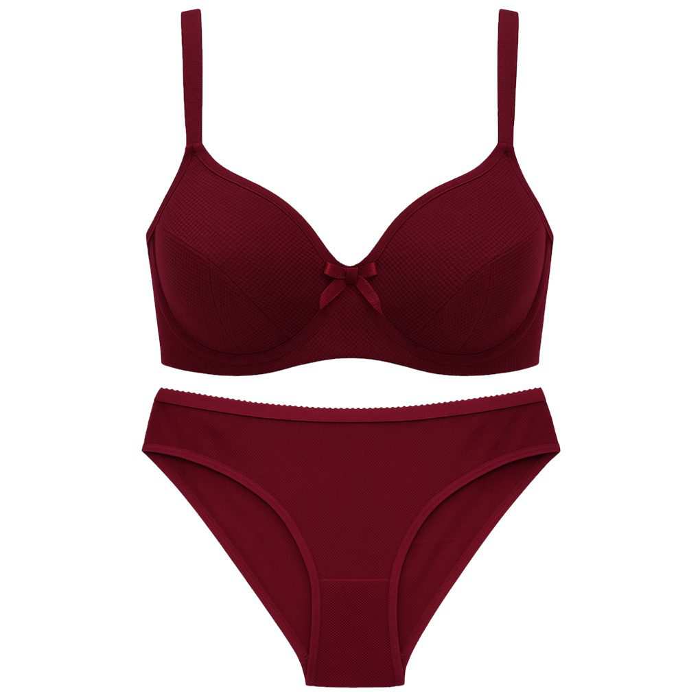 ست شورت و سوتین زنانه بی یو تی مدل فنردار کد 5461-305 ماییلدا