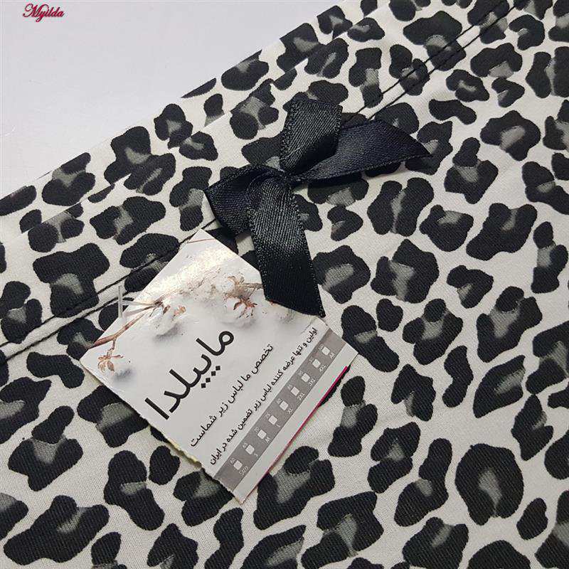 شورت زنانه ماییلدا مدل پلنگی کد 5453