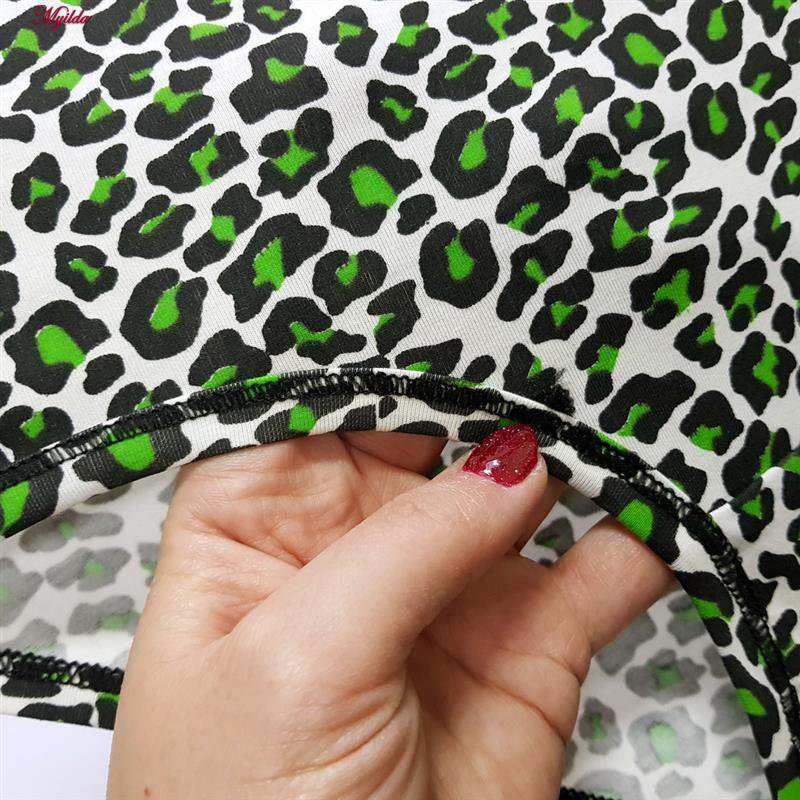 شورت زنانه ماییلدا مدل پلنگی کد 5453