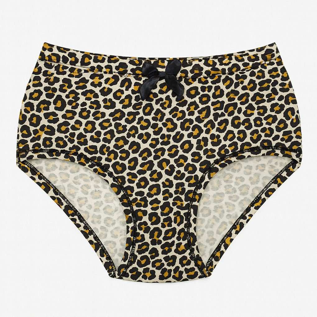 شورت زنانه ماییلدا مدل پلنگی کد 5453