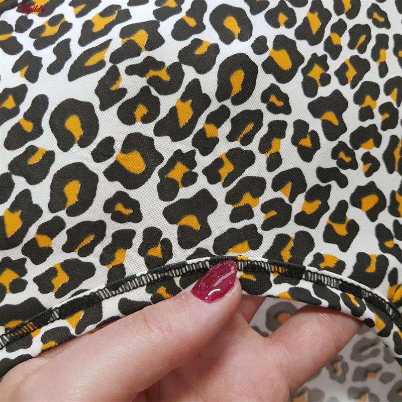 شورت زنانه ماییلدا مدل پلنگی کد 5453