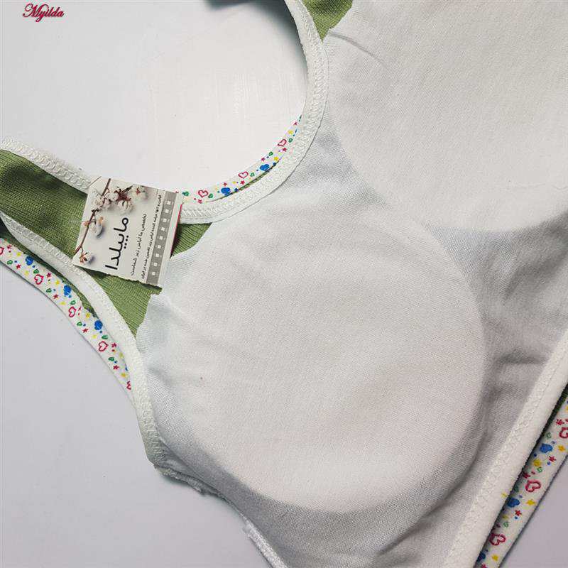 نیم تنه دخترانه ماییلدا مدل پددار کد 5552